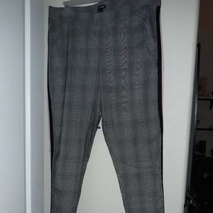 Plaid leggings